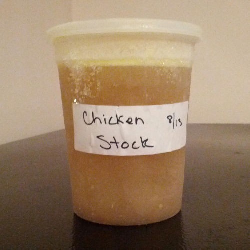 Home Made Chicken Stock