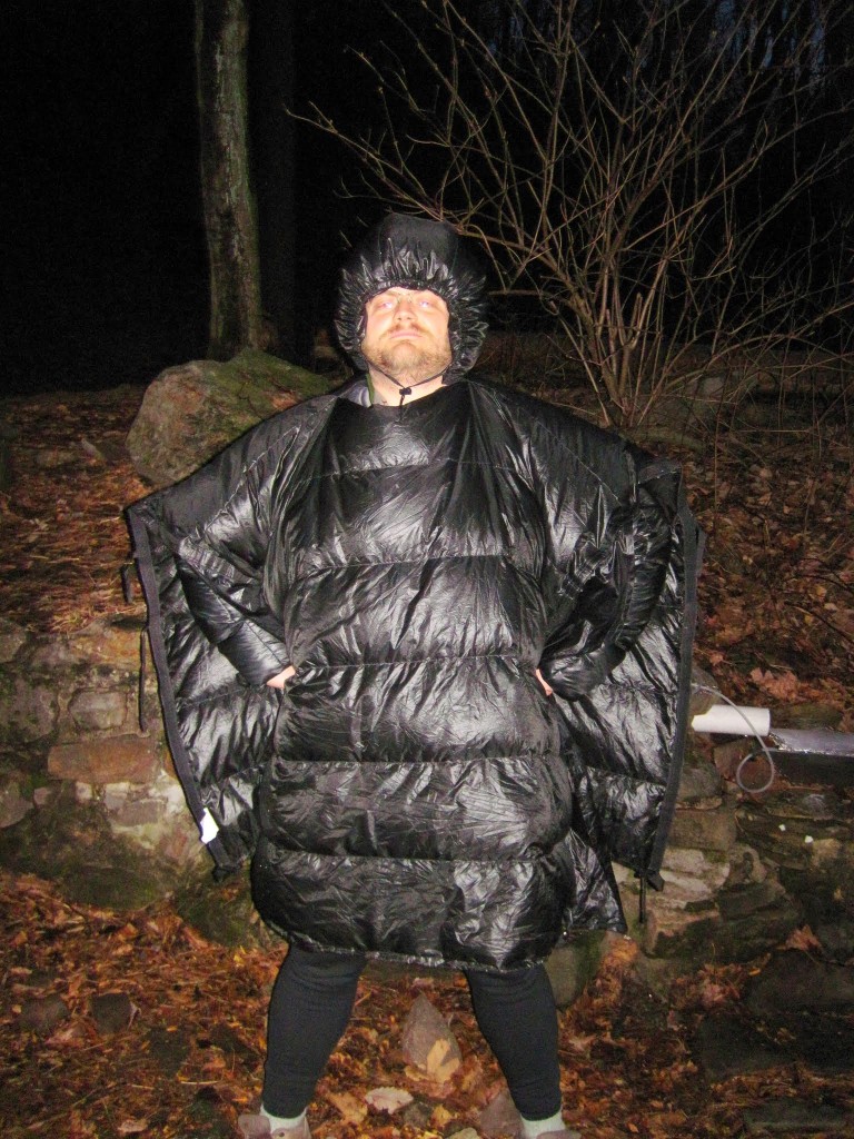 Yours truly, modeling the latest hiker fashions